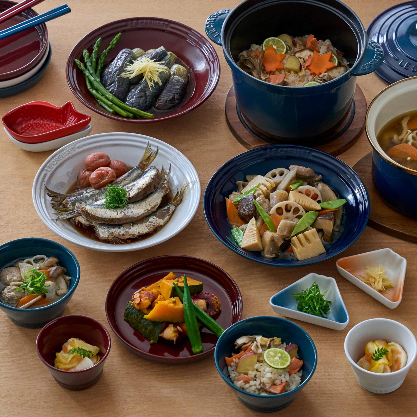 鯛魚造型迷你醬料碟2入組 (雪花白/櫻桃紅) image number 5