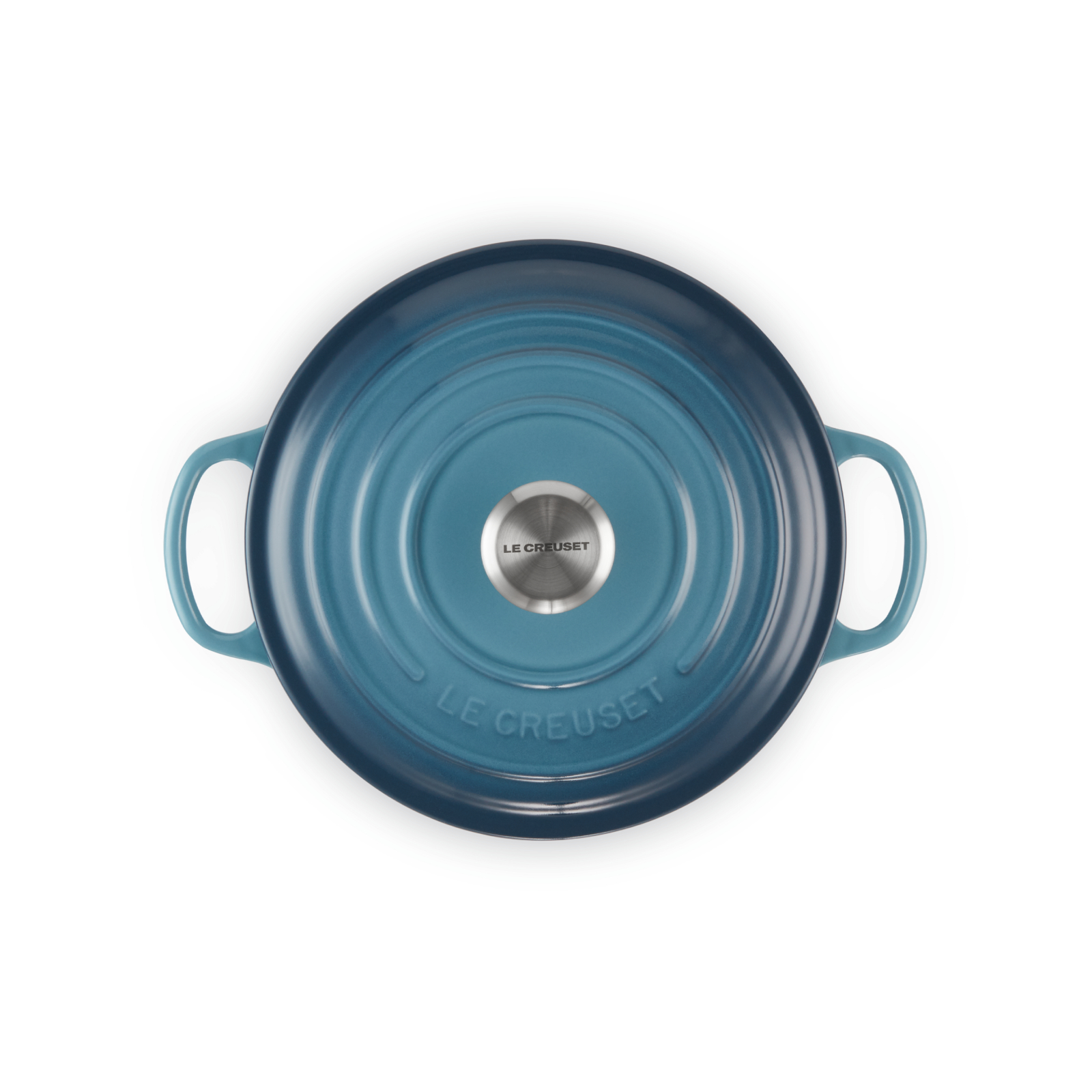 典藏琺瑯鑄鐵圓鍋(鋼頭-內鍋白) image number 3