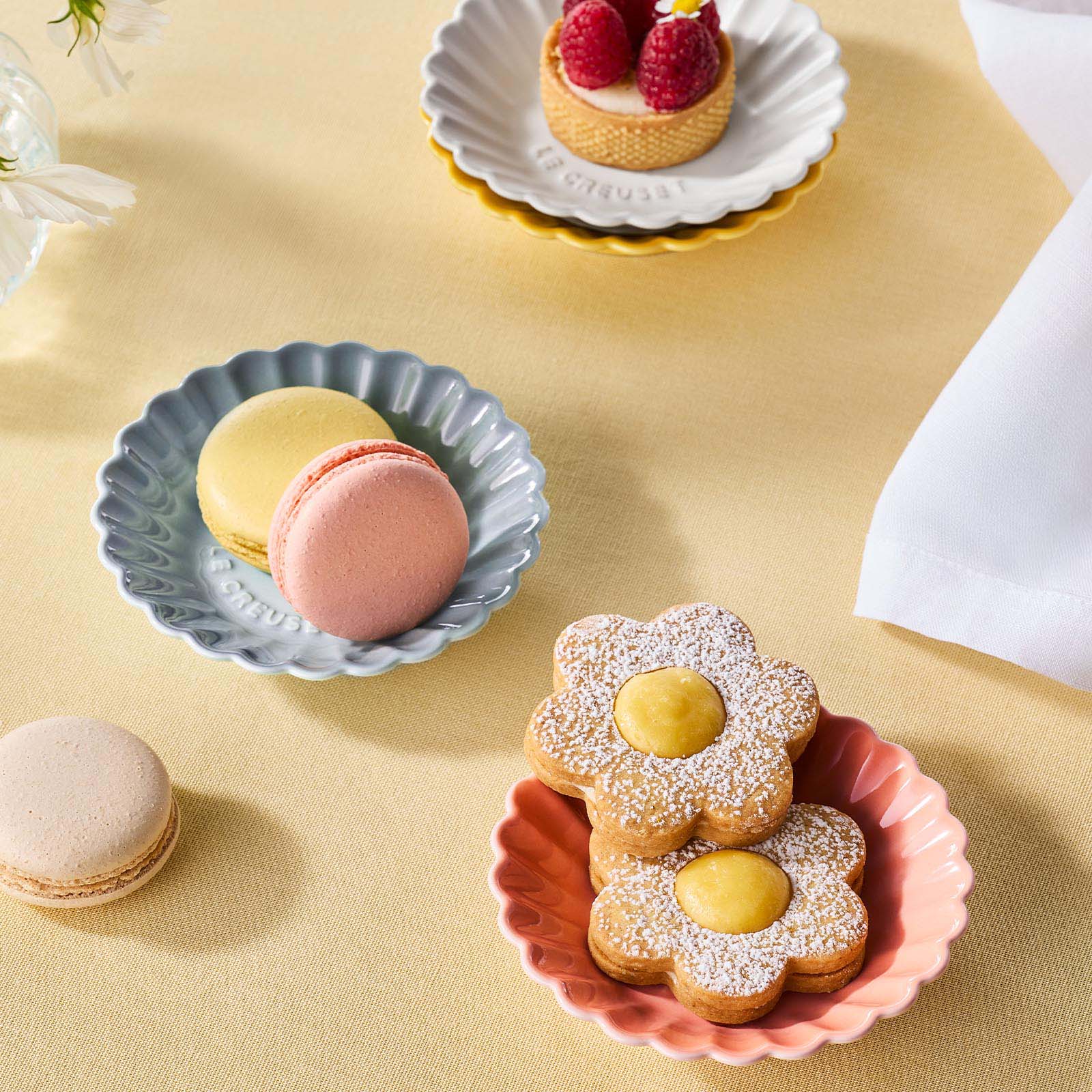 雛菊花瓣盤11cm 2入組 image number 4