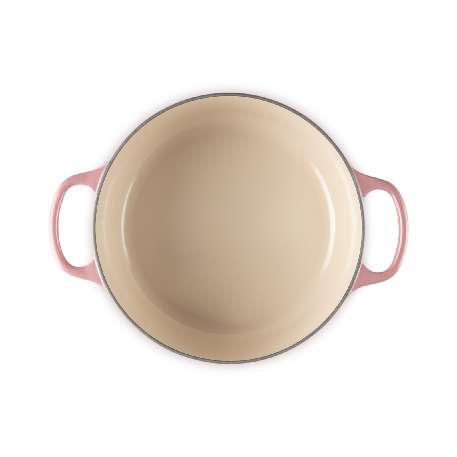 典藏琺瑯鑄鐵圓鍋(銅頭-內鍋白) image number 4