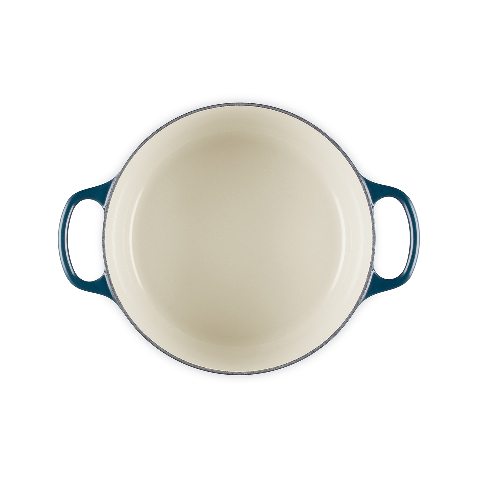 典藏圓鐵鍋 (夜謐藍-霓彩頭-內鍋白) image number 4