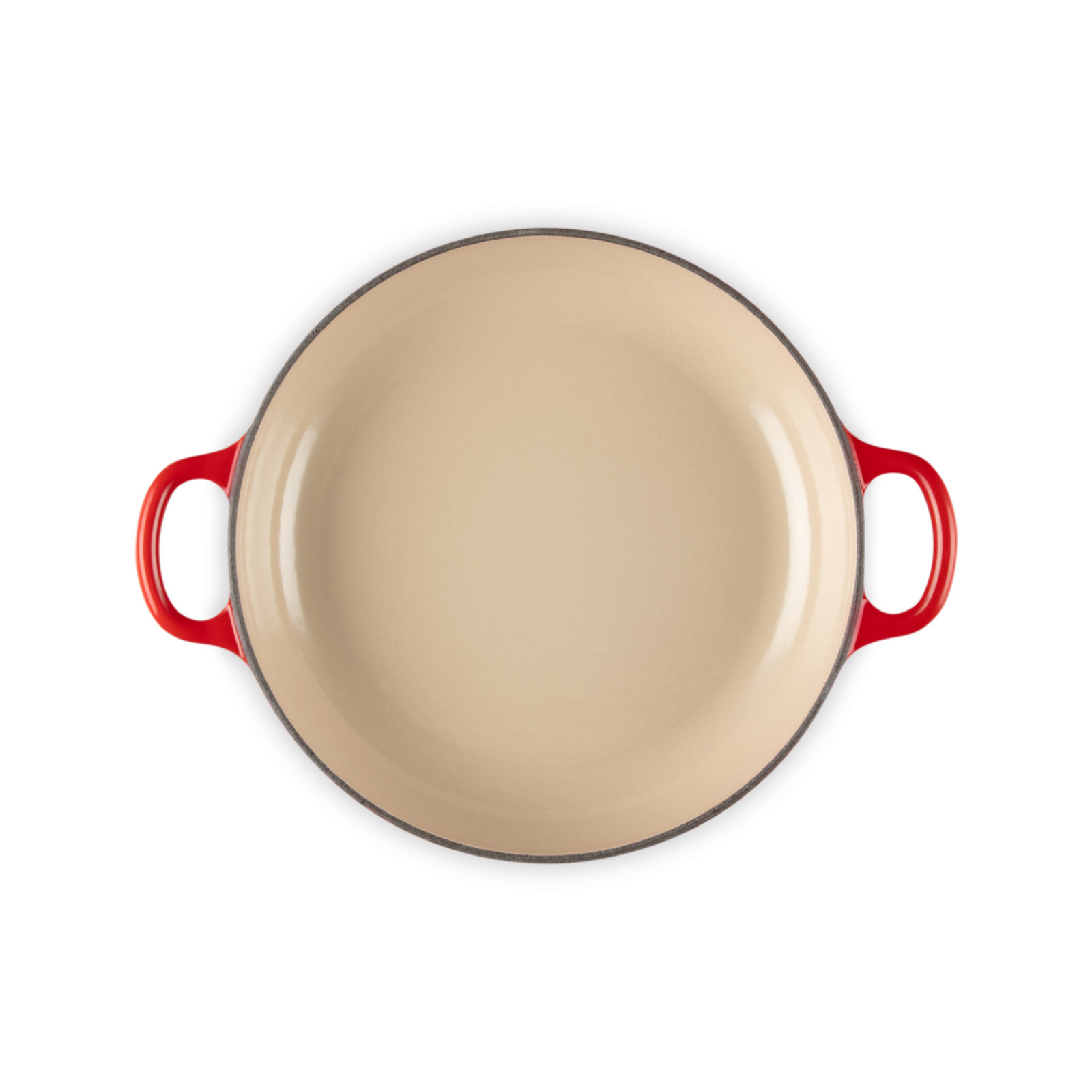 典藏琺瑯鑄鐵淺底鍋(鋼頭) image number 4