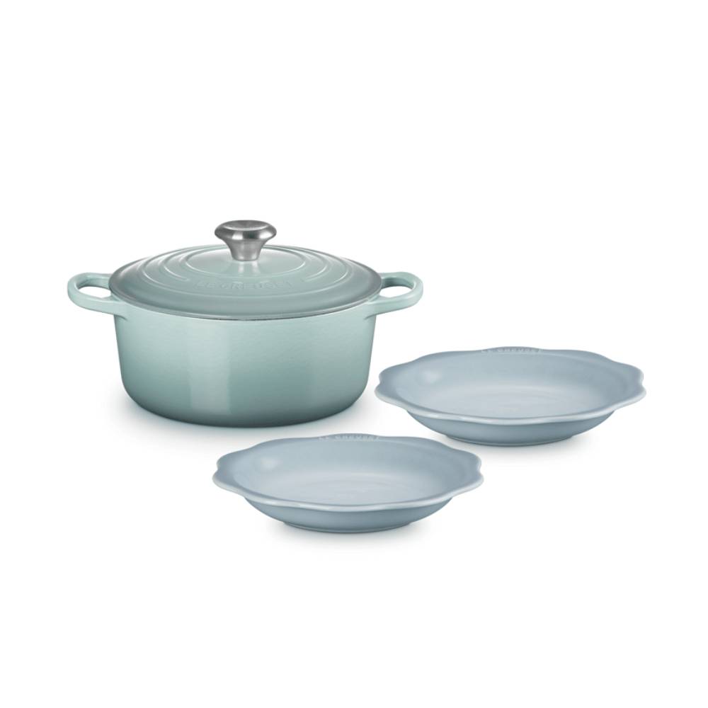 【週年慶】典藏圓鍋24cm套組(鋼頭)