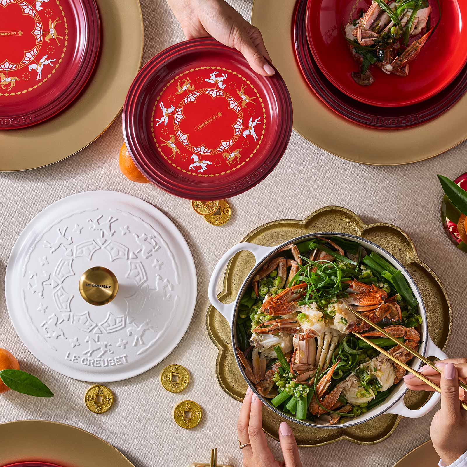 旋轉木馬系列圓盤 (櫻桃紅) image number 7