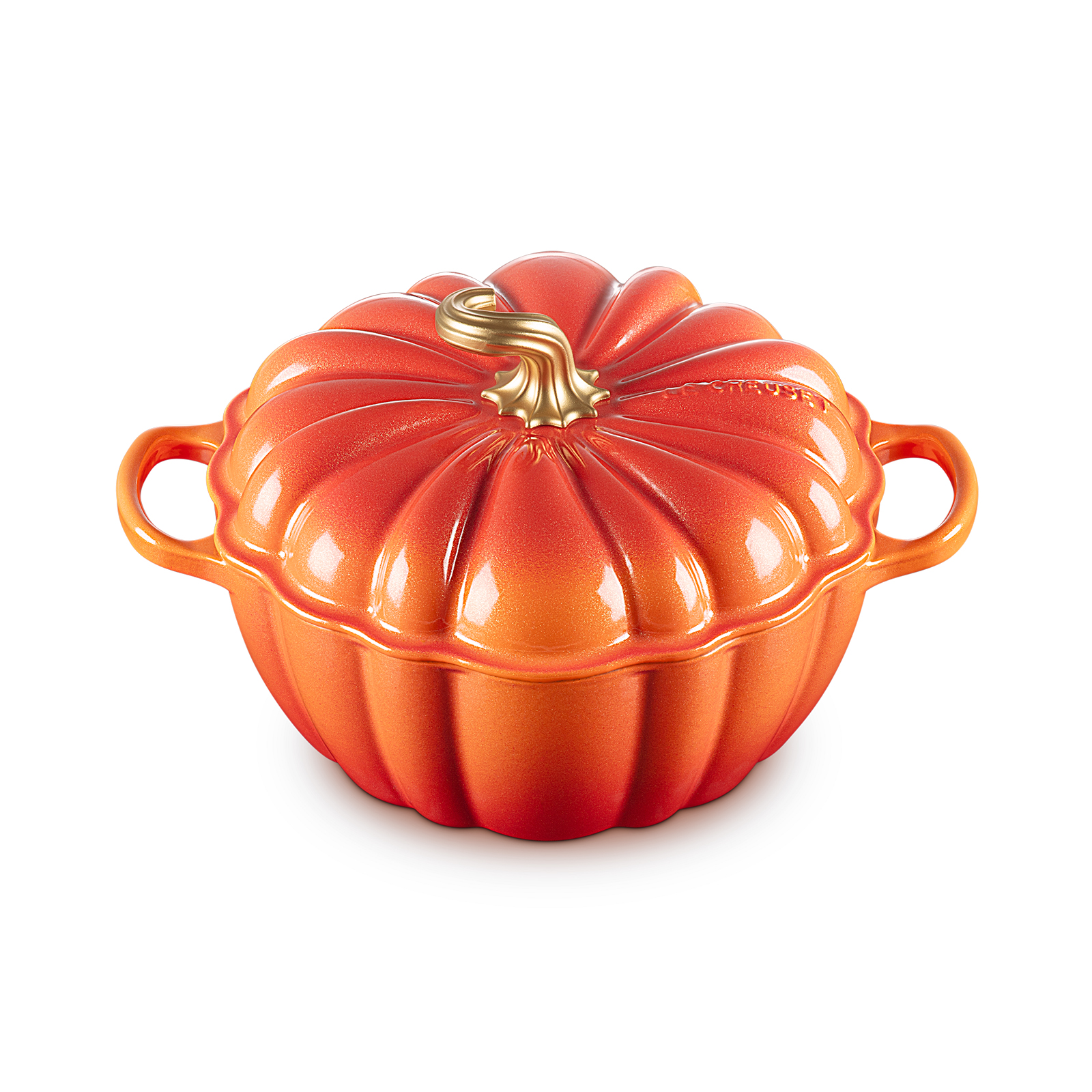 Sig Pumpkin Cocotte Gold Knob image number 1