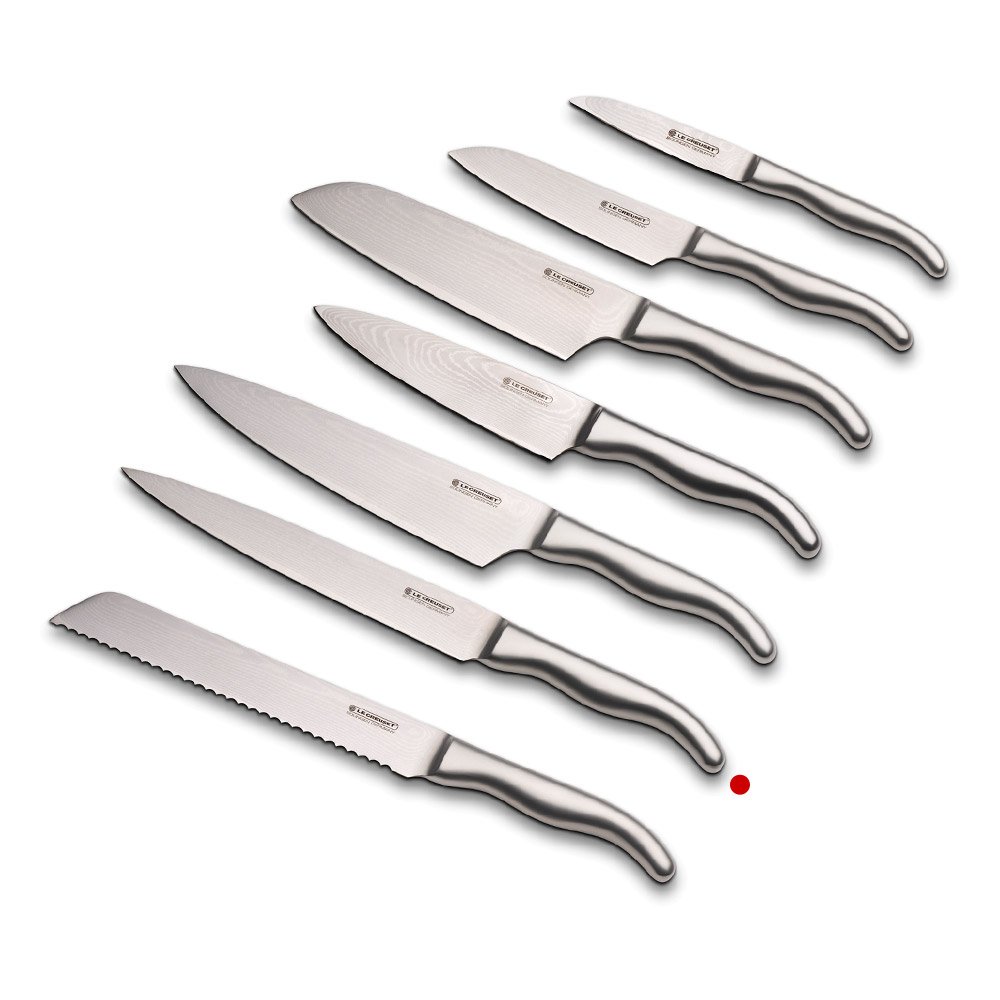 大馬士革鋼切肉刀(不鏽鋼柄) image number 1