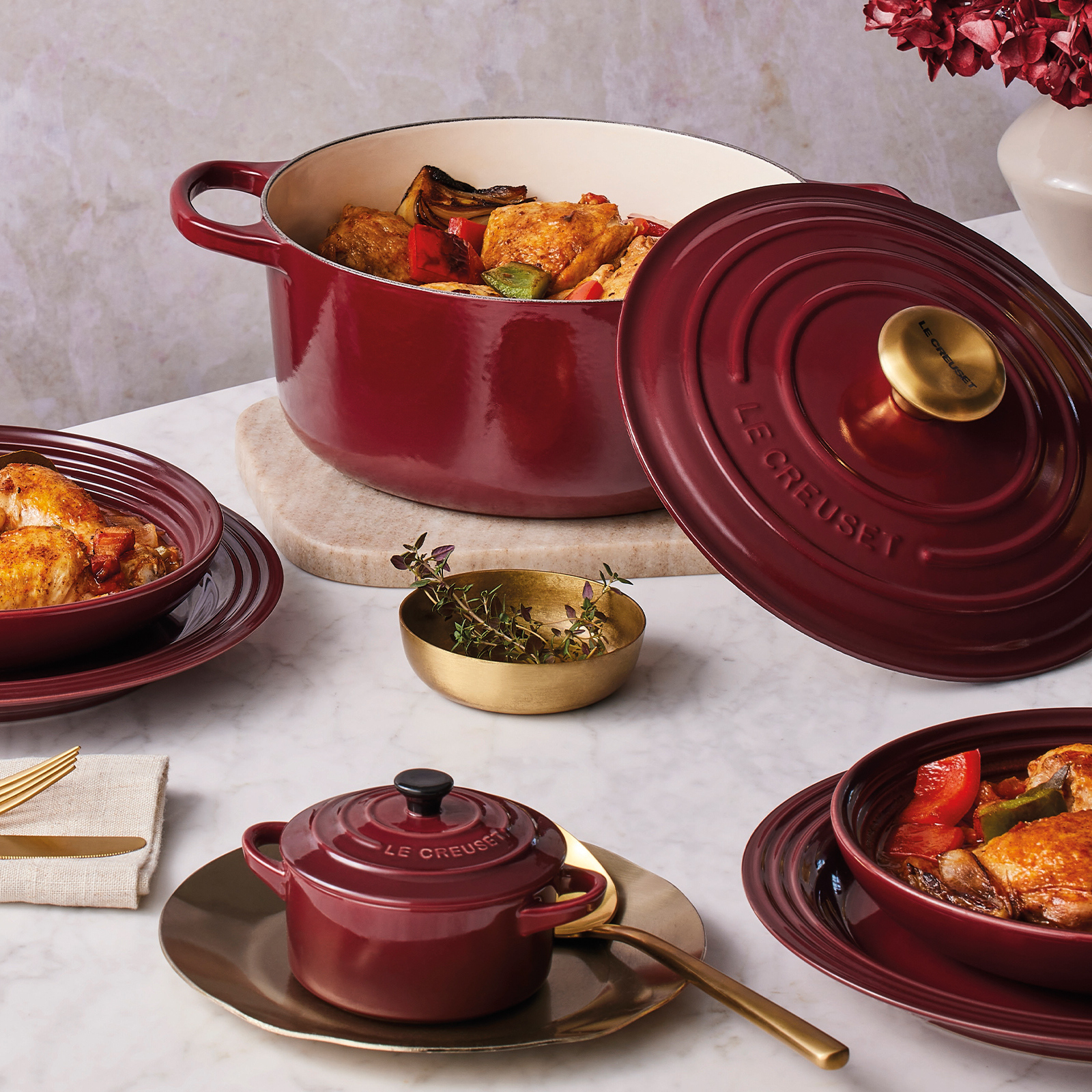 典藏琺瑯鑄鐵圓鍋 image number 5