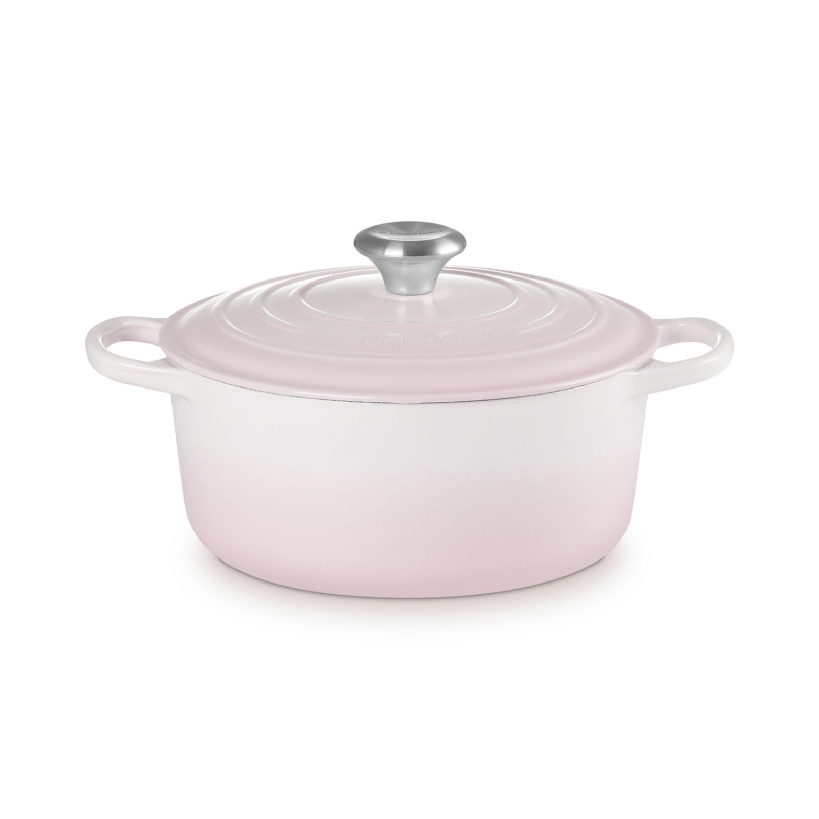 典藏琺瑯鑄鐵圓鍋(鋼頭-內鍋白) image number 0