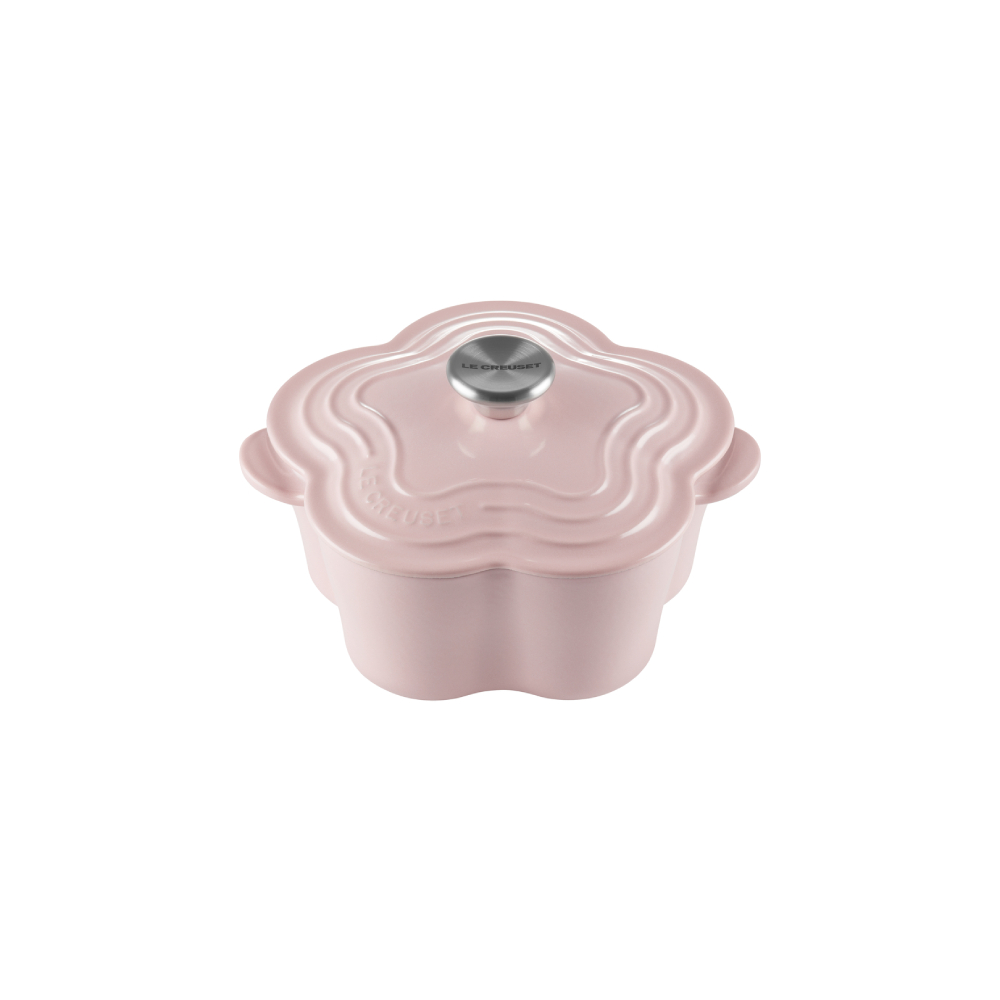 琺瑯鑄鐵山茶花鍋(鋼頭-內鍋白) image number 0