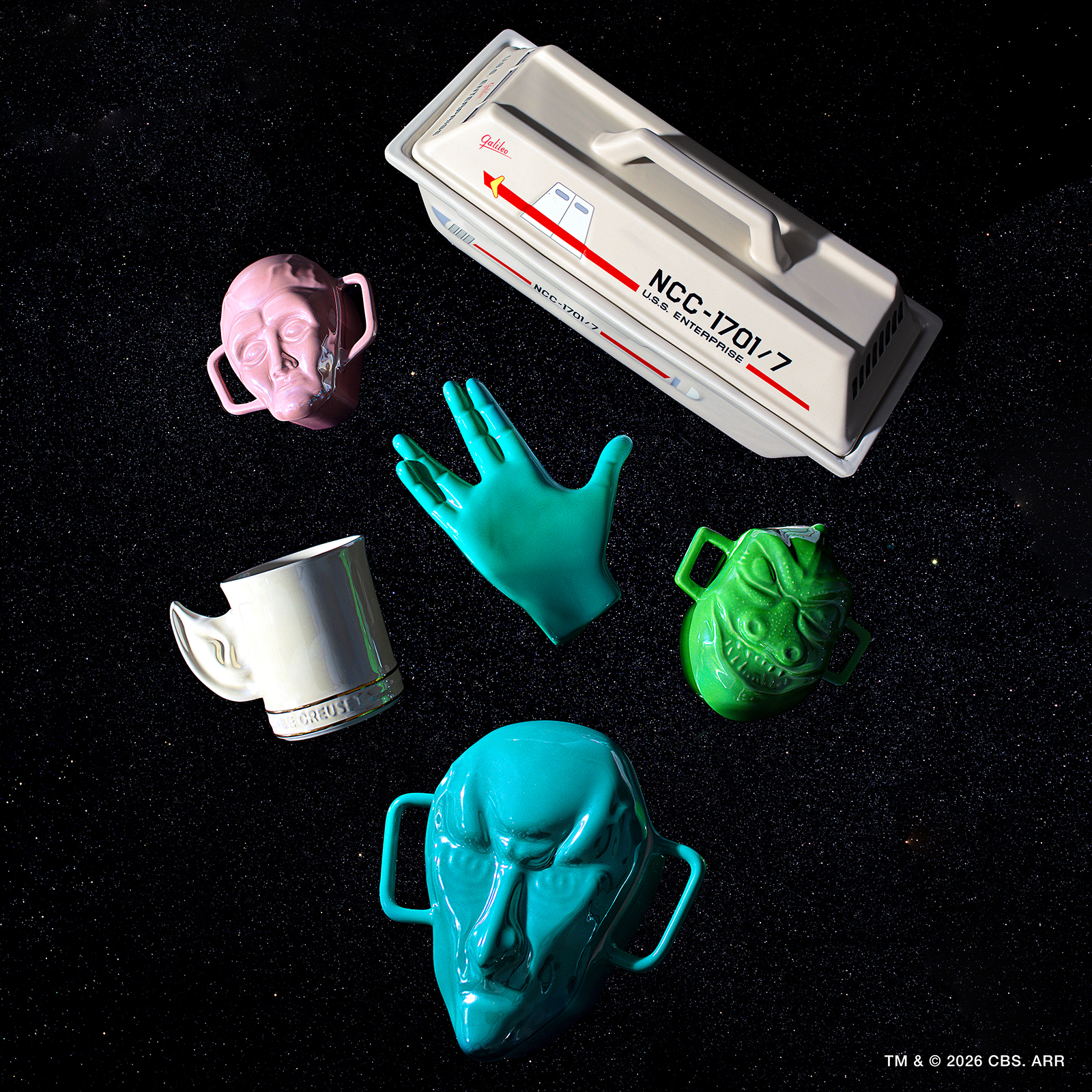 Star Trek&trade;系列塔洛斯人造型烤盅 image number 7