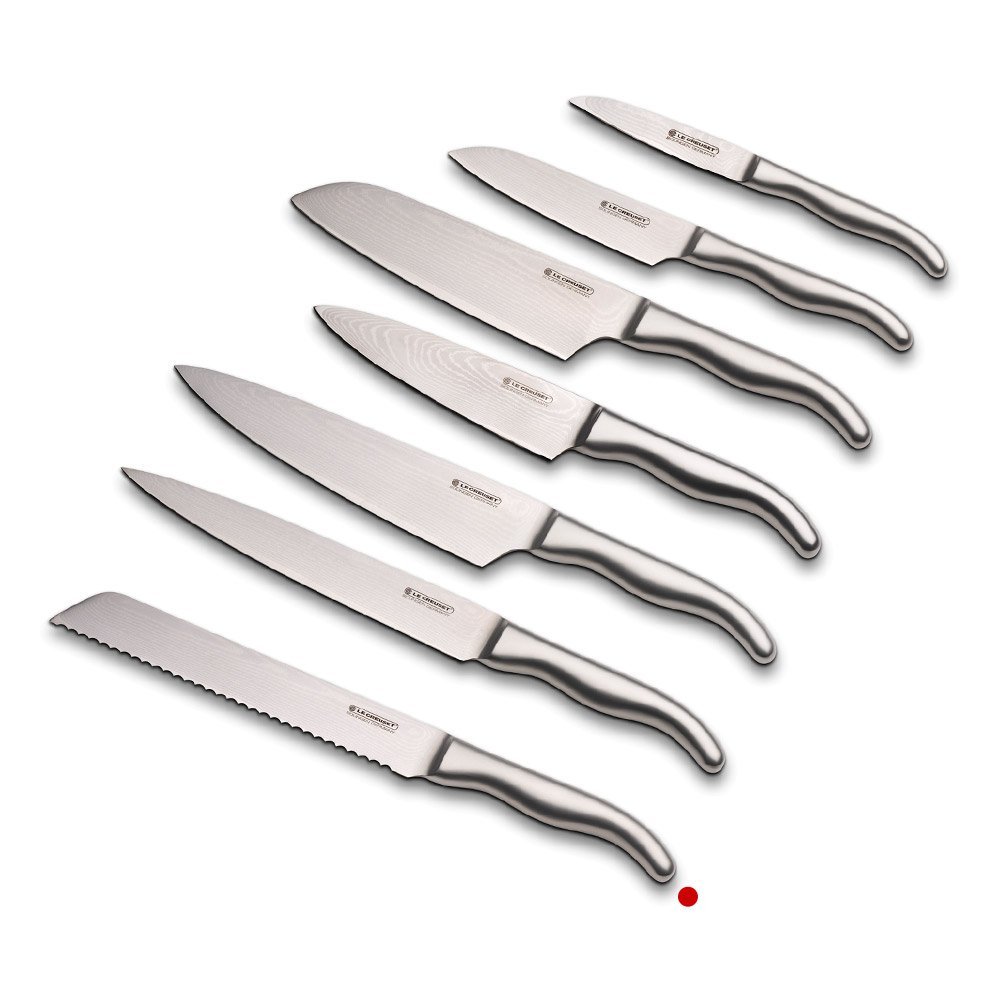 大馬士革鋼麵包刀(不鏽鋼柄) image number 1