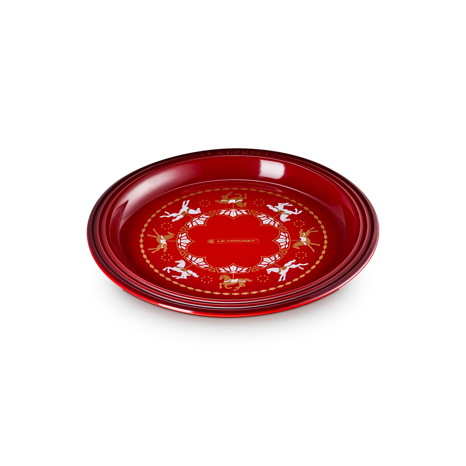 旋轉木馬系列圓盤 (櫻桃紅) image number 2