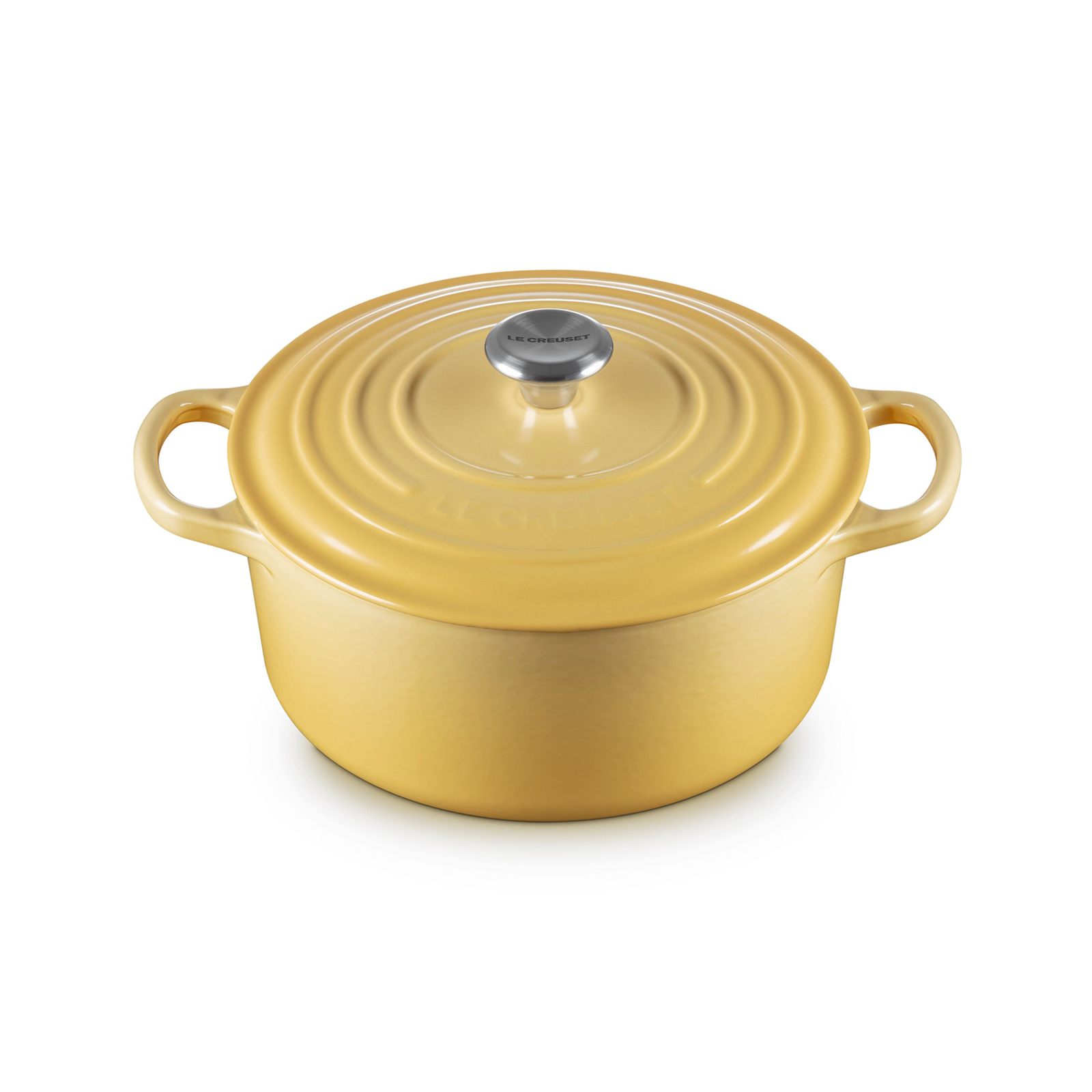 典藏琺瑯鑄鐵圓鍋(鋼頭-內鍋白) image number 2