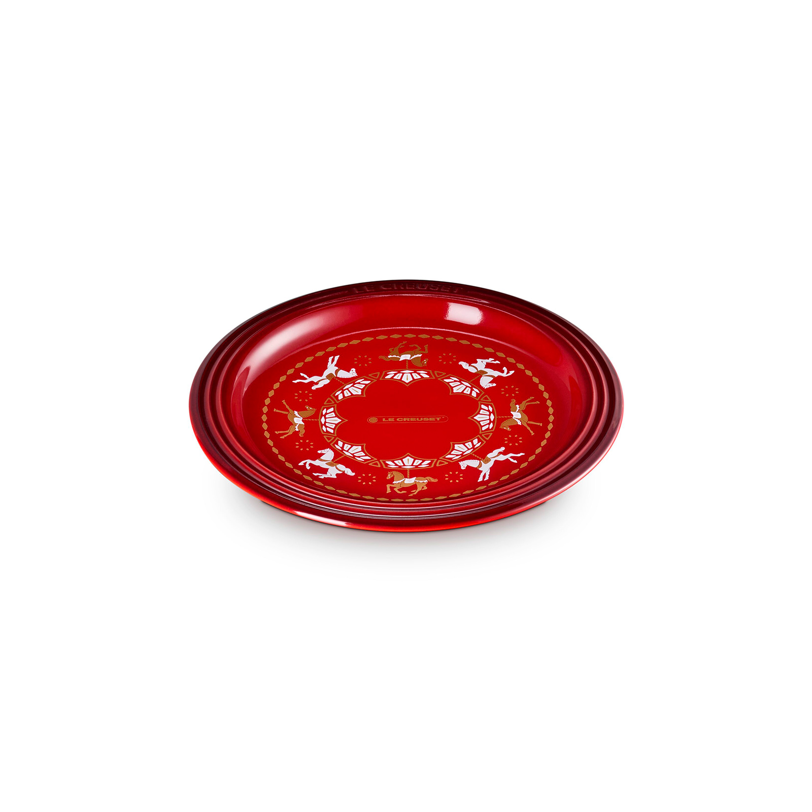 旋轉木馬系列圓盤 (櫻桃紅) image number 2