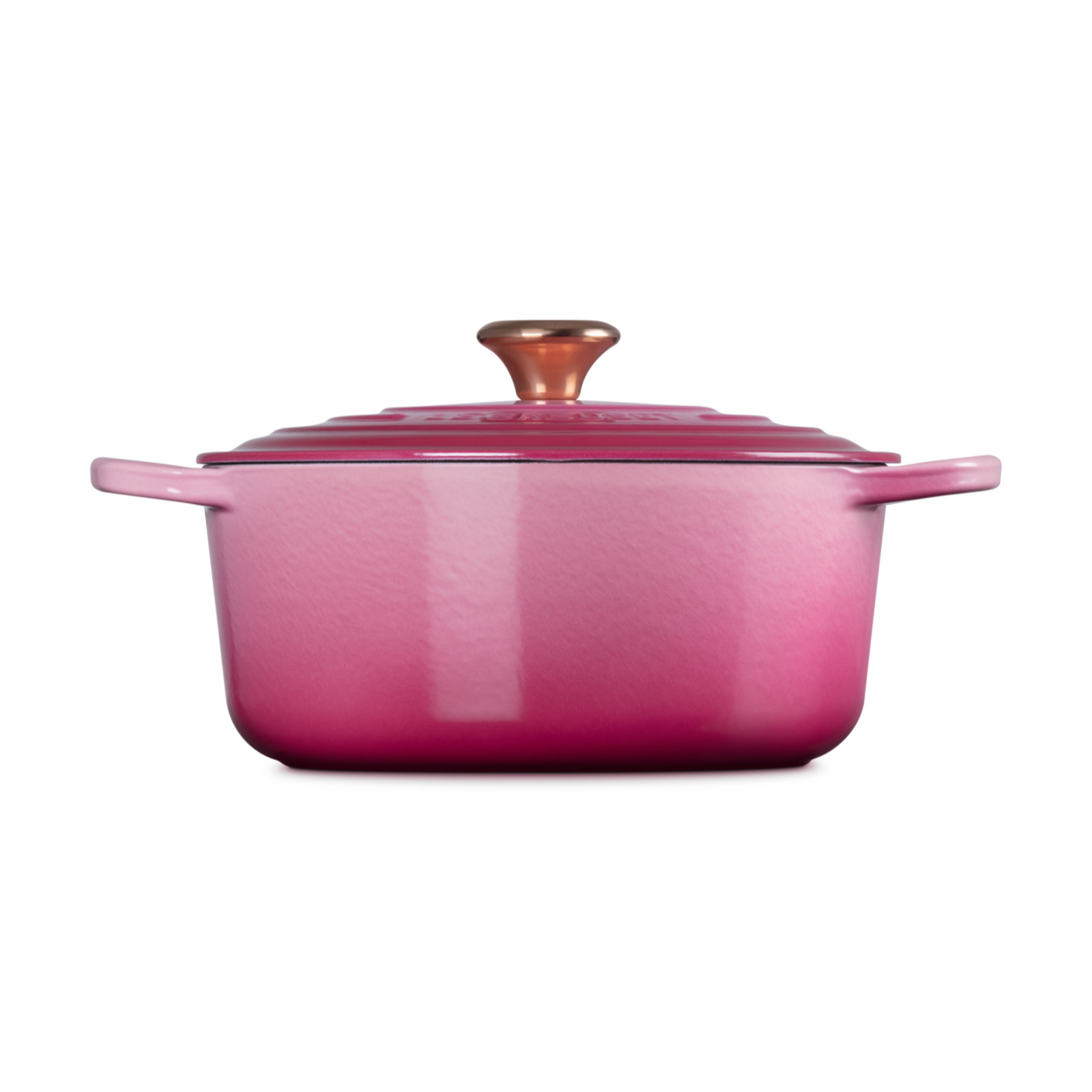 典藏琺瑯鑄鐵圓鍋(銅頭-內鍋白) image number 2