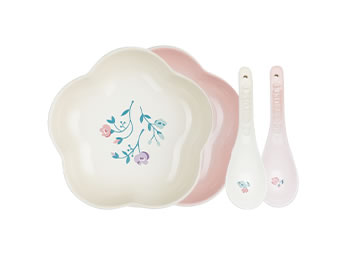 花型盤16 cm 附中式湯匙